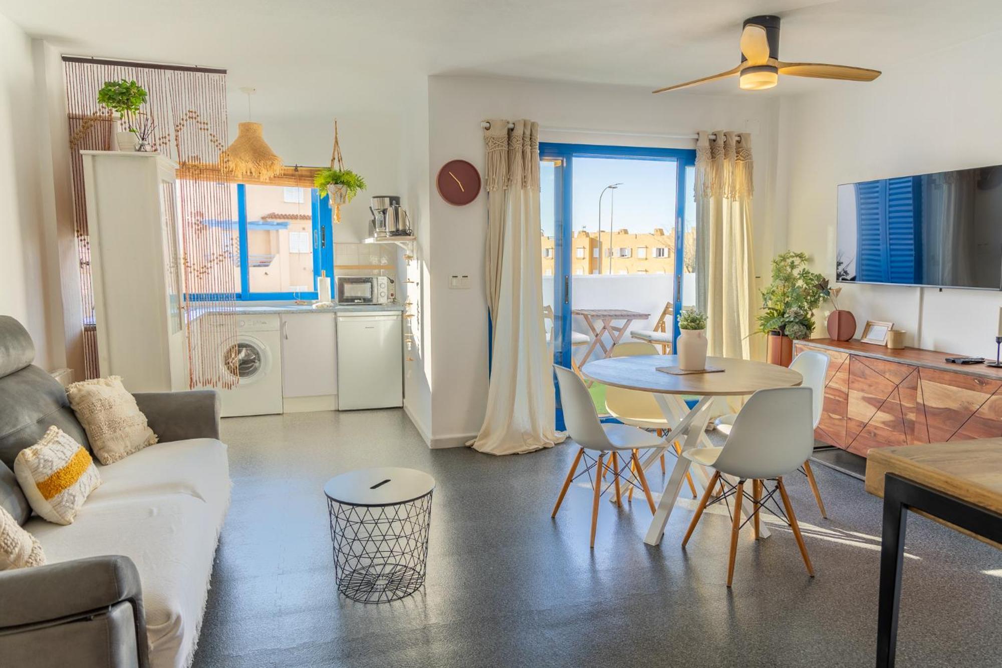 Tarifa Cozy House - Beach View & Balcony Exteriör bild
