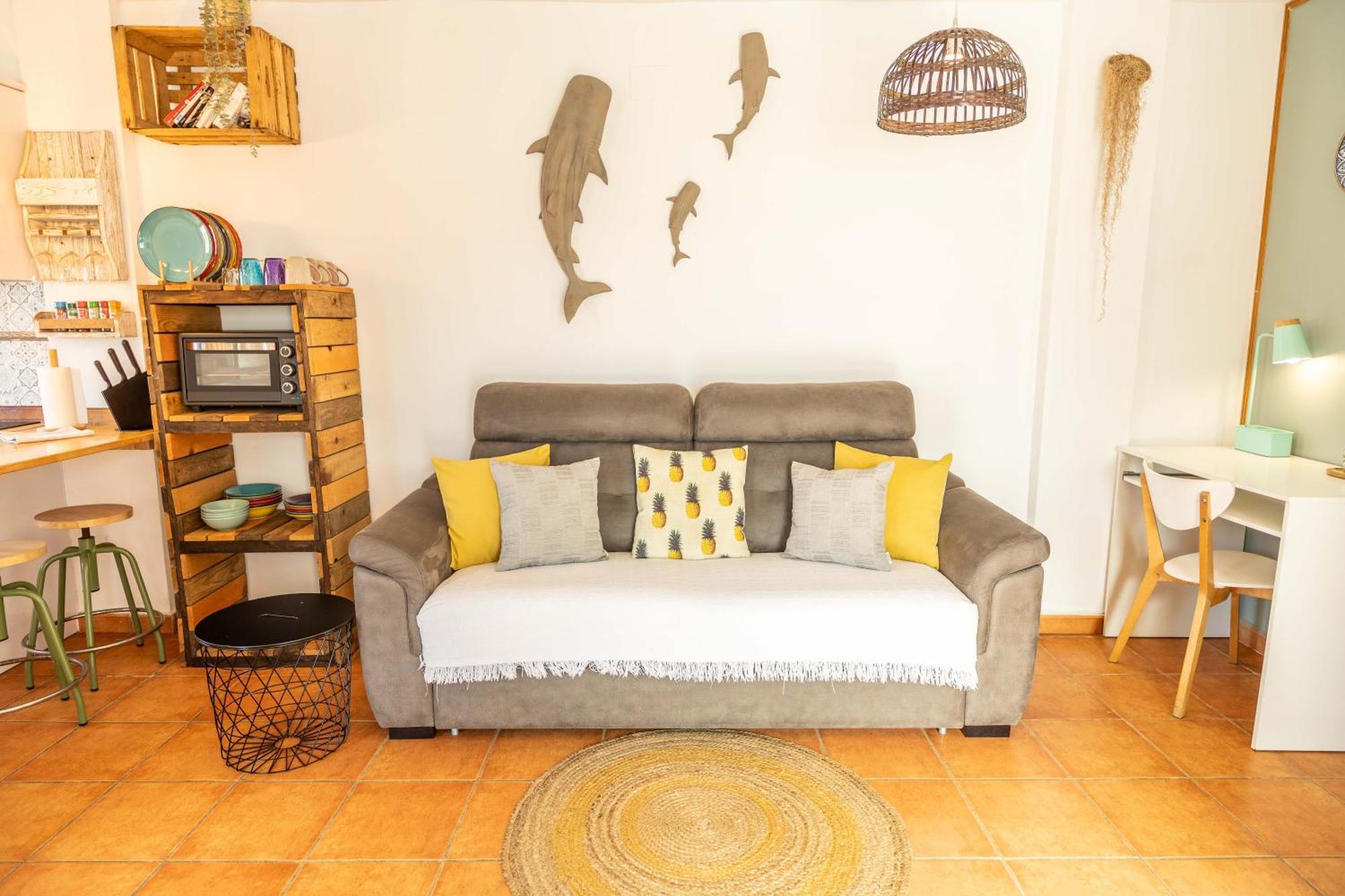 Tarifa Cozy House - Beach View & Balcony Exteriör bild