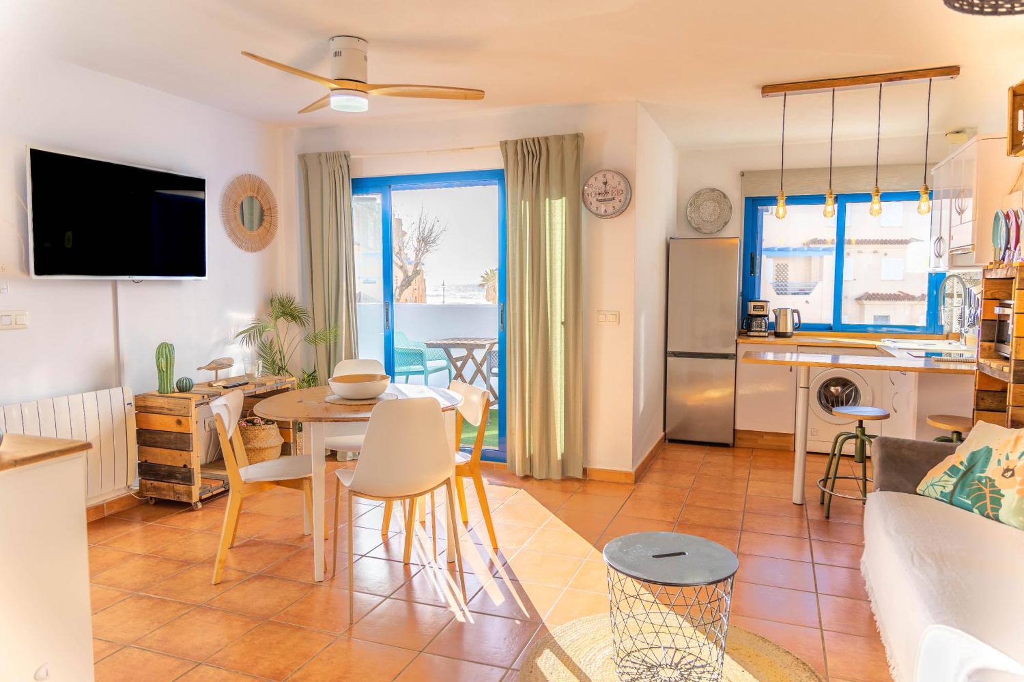 Tarifa Cozy House - Beach View & Balcony Exteriör bild